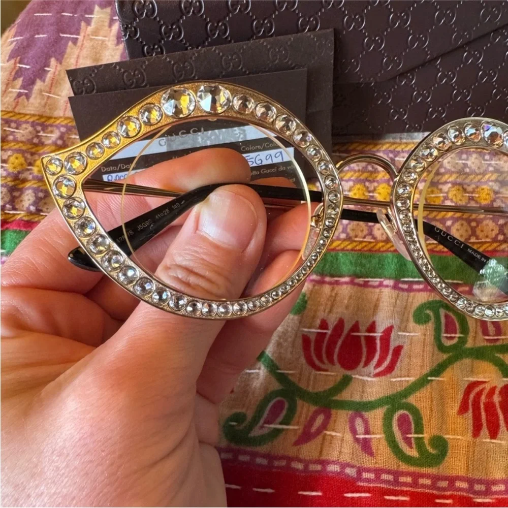 Gucci Lips Crystal Glasses NWT - Picture 4 of 12